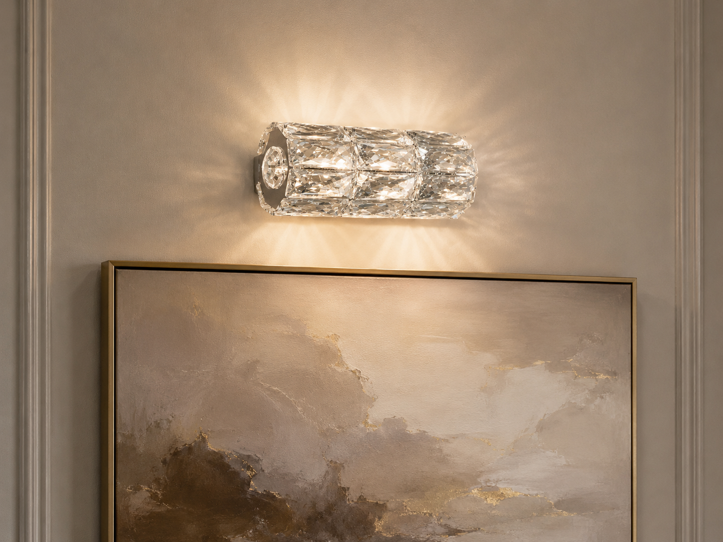 Φωτιστικό απλίκα "Crystal Ray"